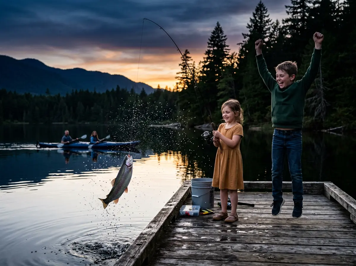 The Excitement of Lake Fishing - Authentic Moments As I Am Photography