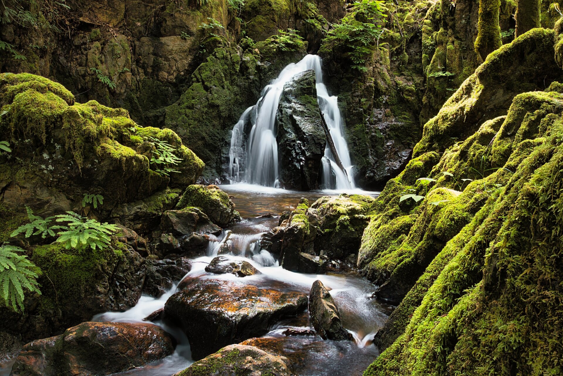 Vancouver Island Waterfall Silk Effect