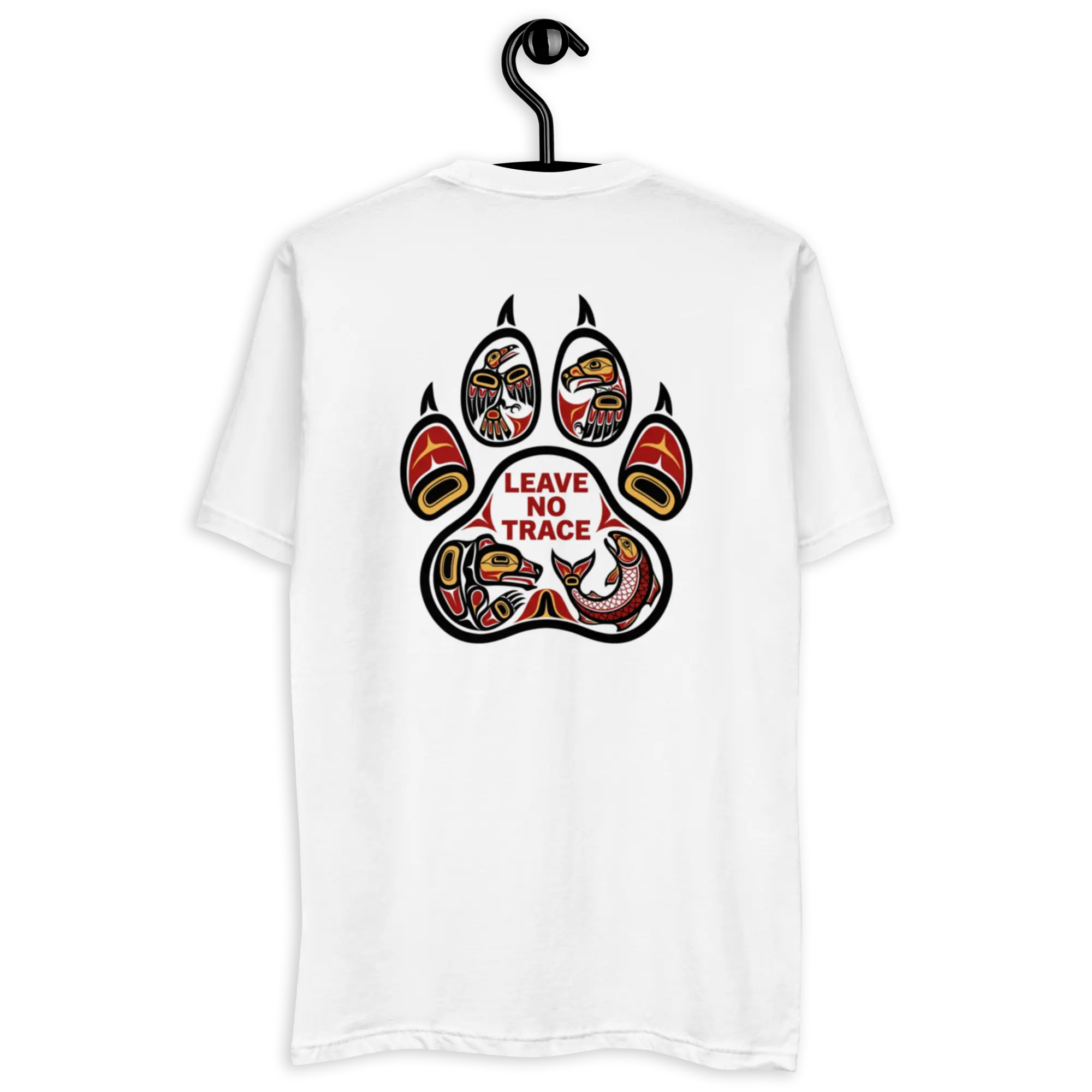 LNT Guardian Paw Men T-Shirt Back Rack