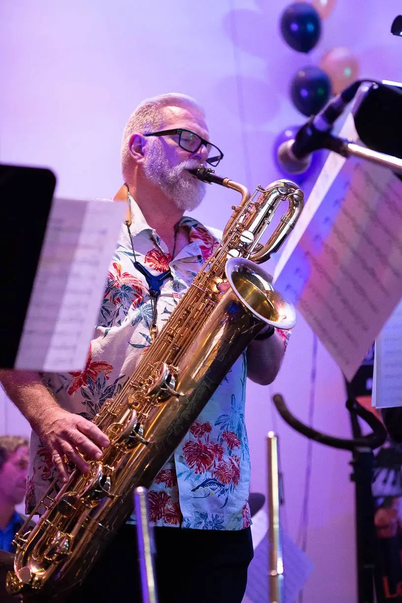 Powerful jazz artist portrait Vancouver Island