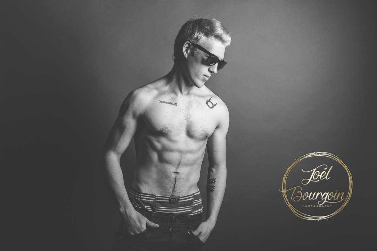 Athletic Male Fine Art Portrait BC