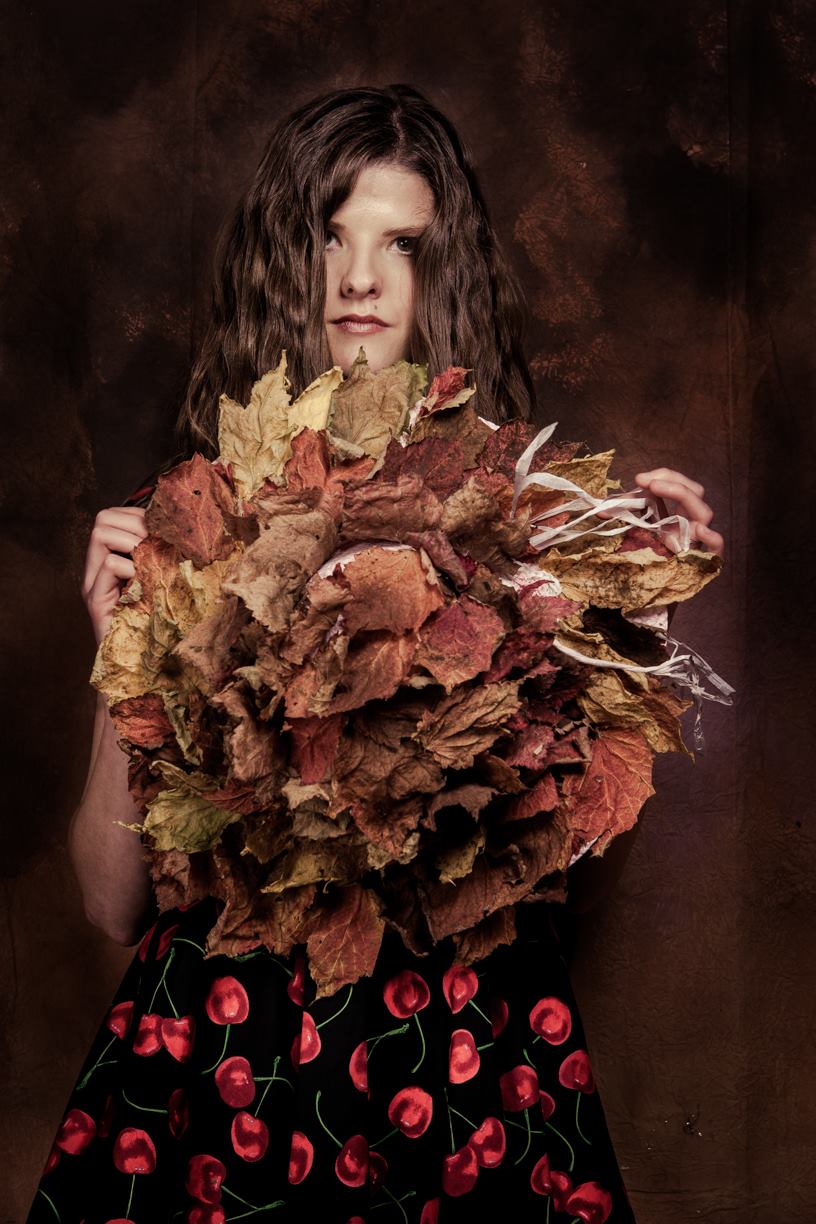 Conceptual Autumn Art Portrait