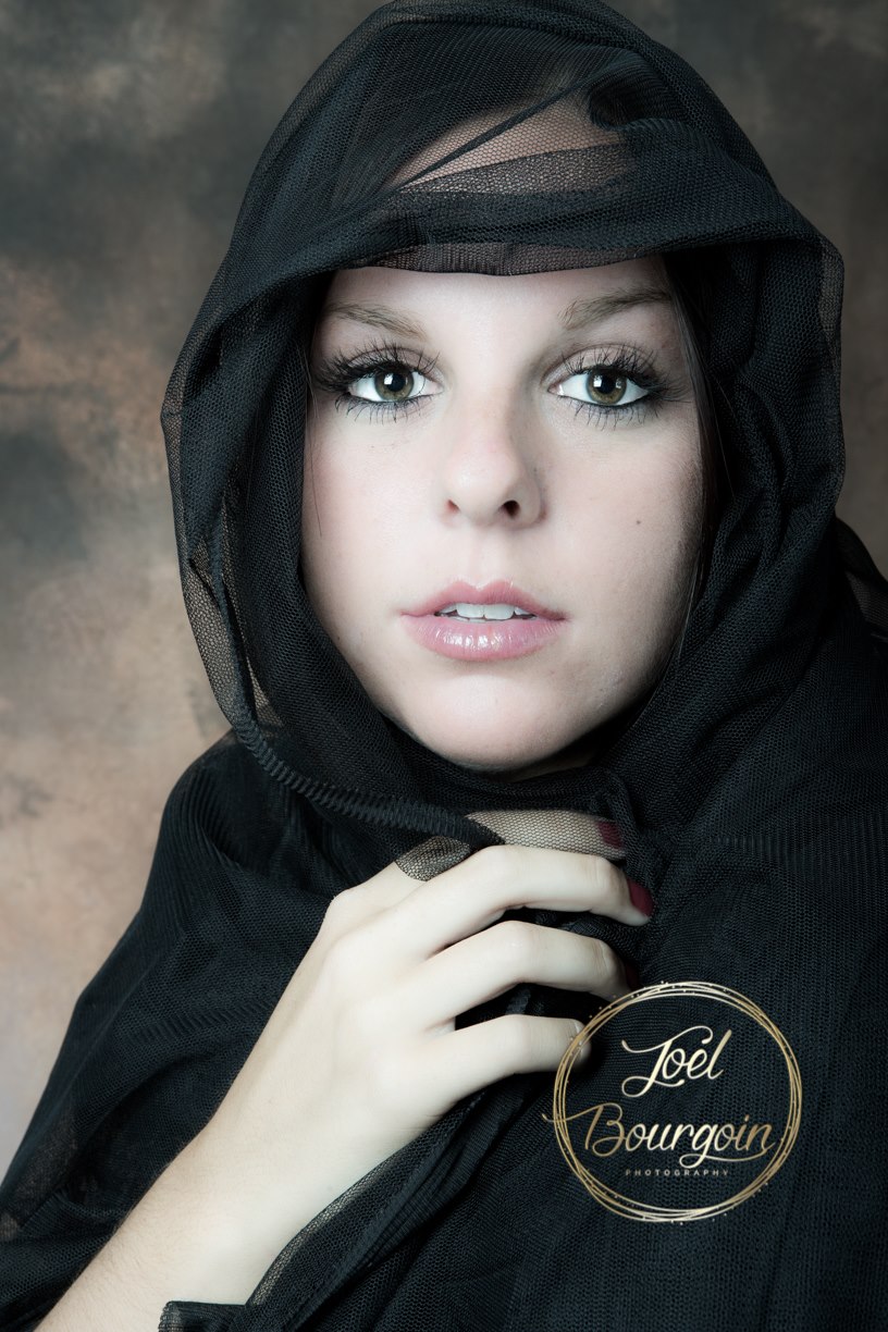 Classic Fine Art Veiled Portrait