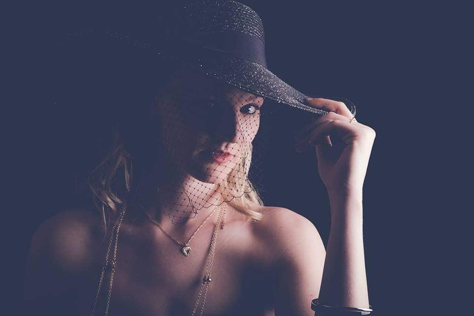 The Silent Veil - Fine Art Portrait Therapy